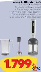 ARZUM LUSSO EL BLENDER SETİ
